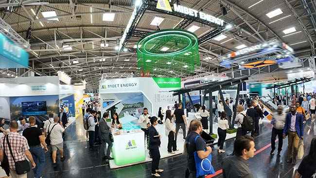 德国Intersolar Europe展位